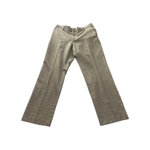 Banana Republic Tailored Plaid Dress Pants 36x32 Men's‎ Trousers
